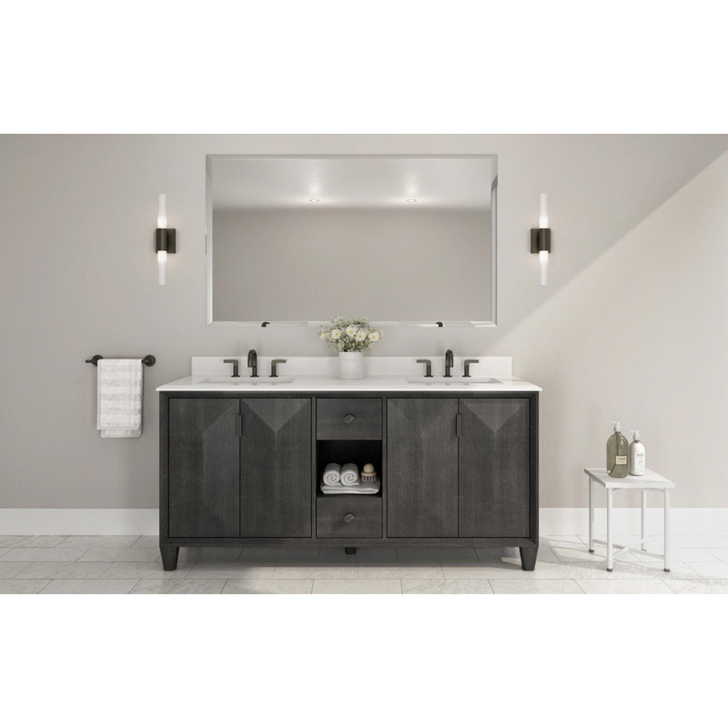 Bemma Zanzi 70" Double Bathroom Vanity Set & Reviews Perigold